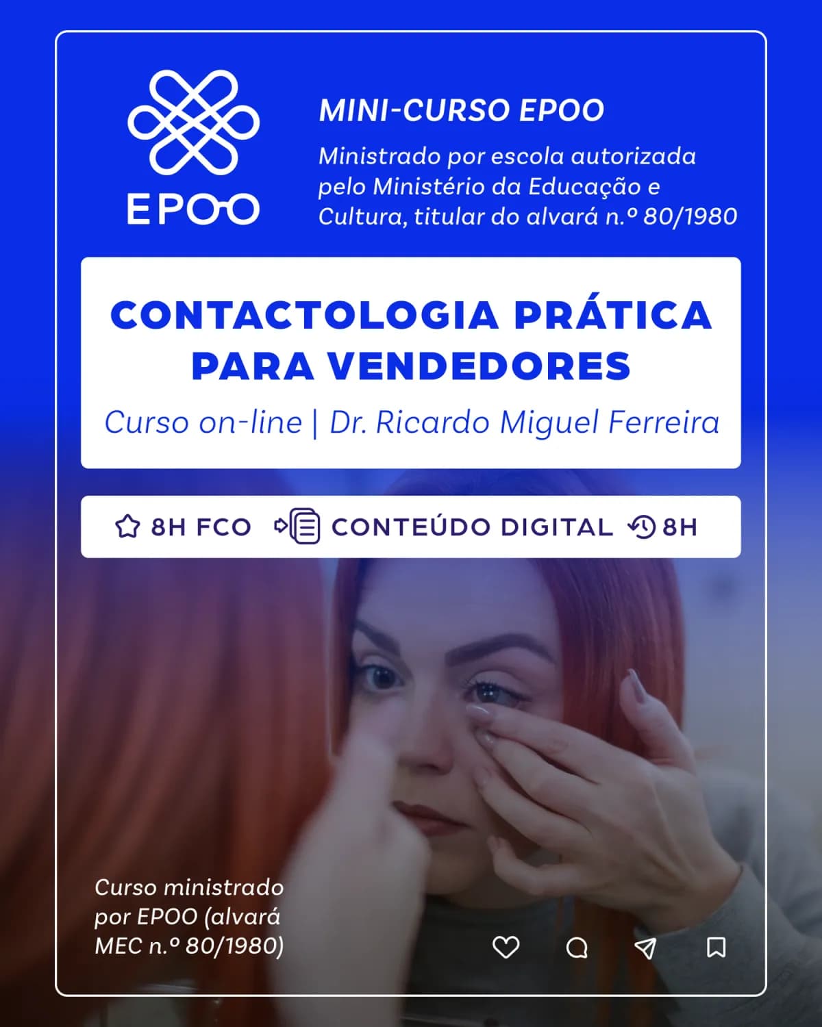 Mini-Curso Contactologia Prática para Vendedores - 2ª Edição