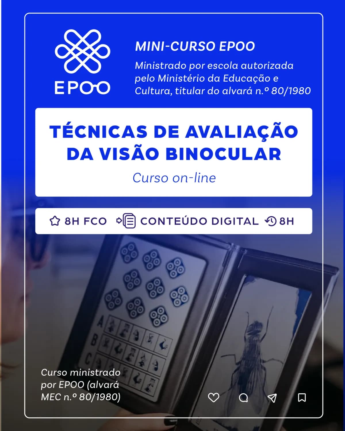 Mini-Curso Técnicas de Avaliação da Visão Binocular